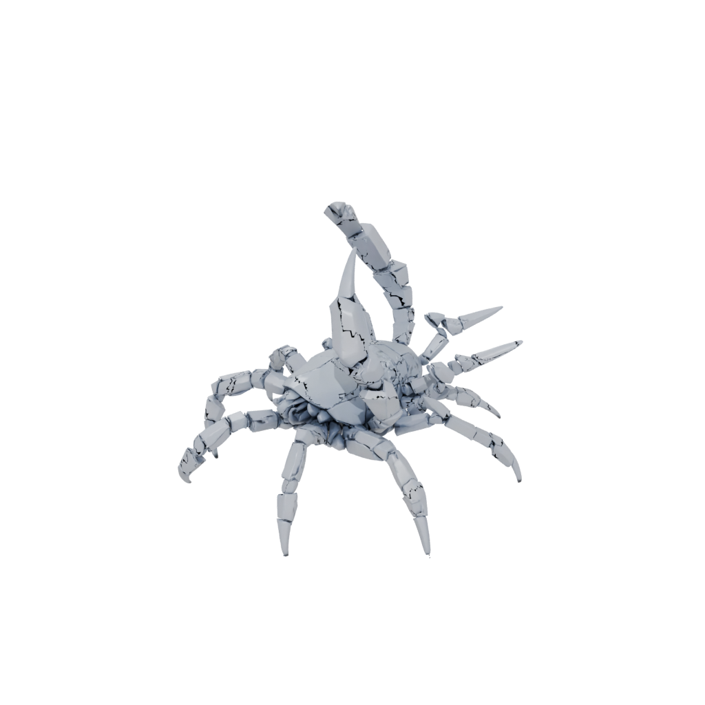 Low-Poly Articulated Scorpion