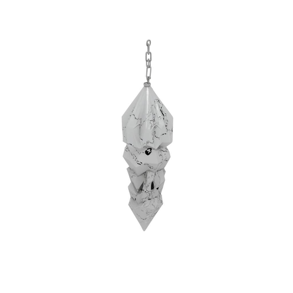 Low-Poly Click-Clack Pendulum Toy
