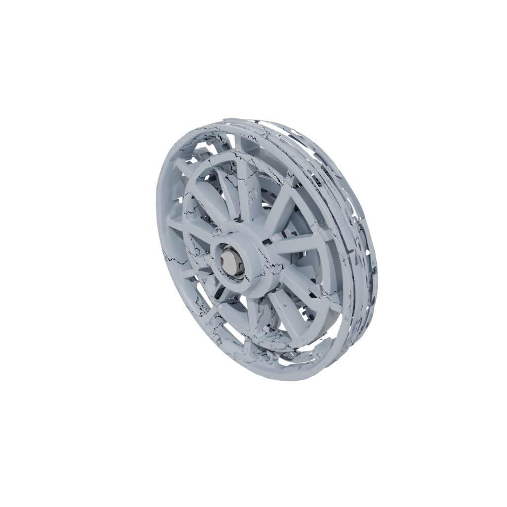 Low-Poly Ratchet Click Wheel