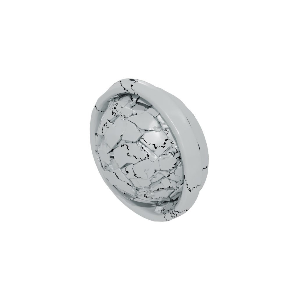 Low-Poly Rolling Ball Track Coin