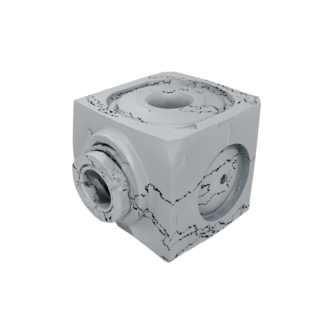 Low-Poly Textured Clicky Cam Slider
