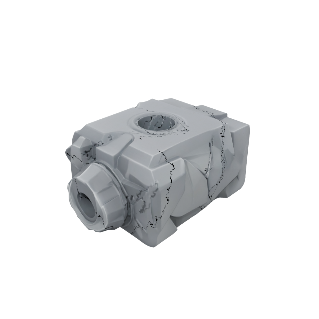 Low-Poly Textured Fidget Slider Bar