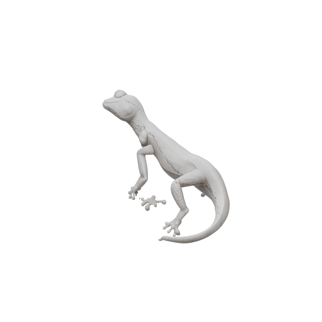Marble Pocket Articulated Gecko