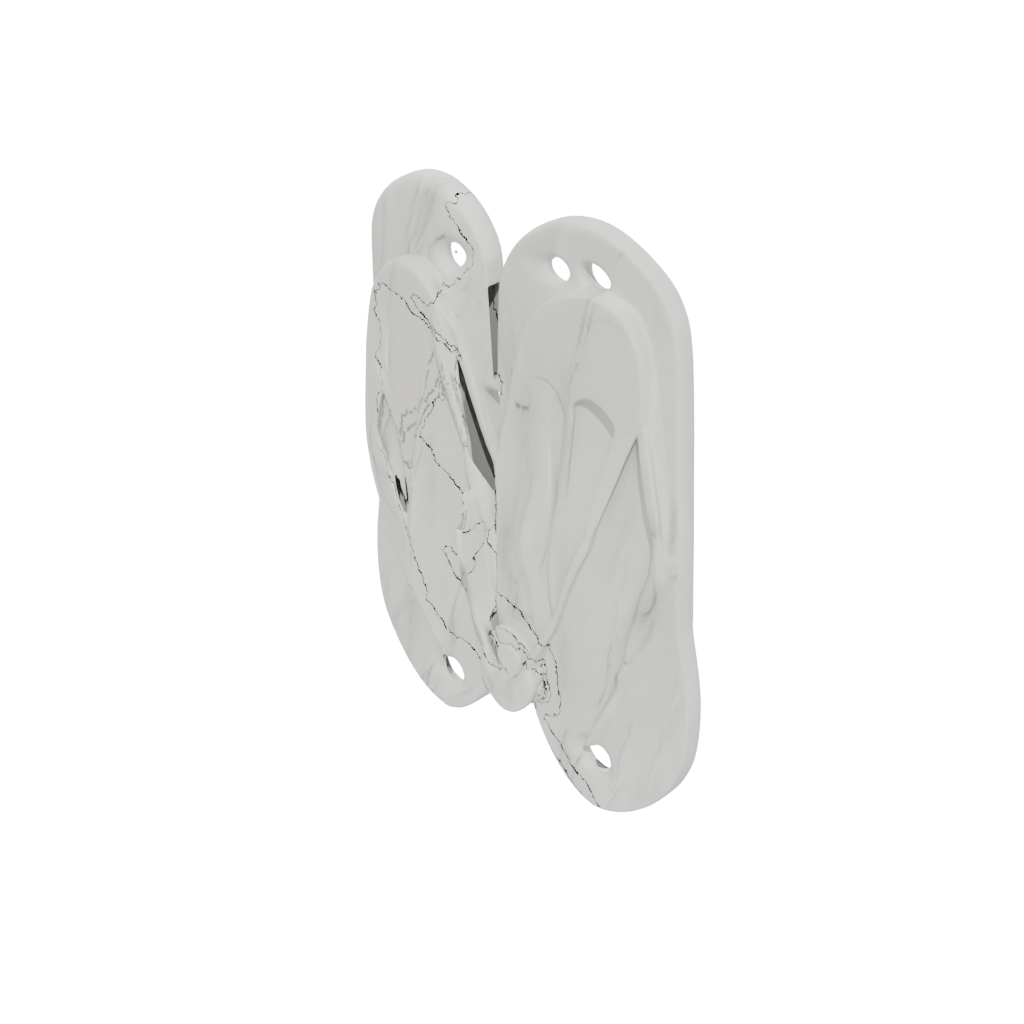 Marble Pocket Flip-Flop Hinge Strip