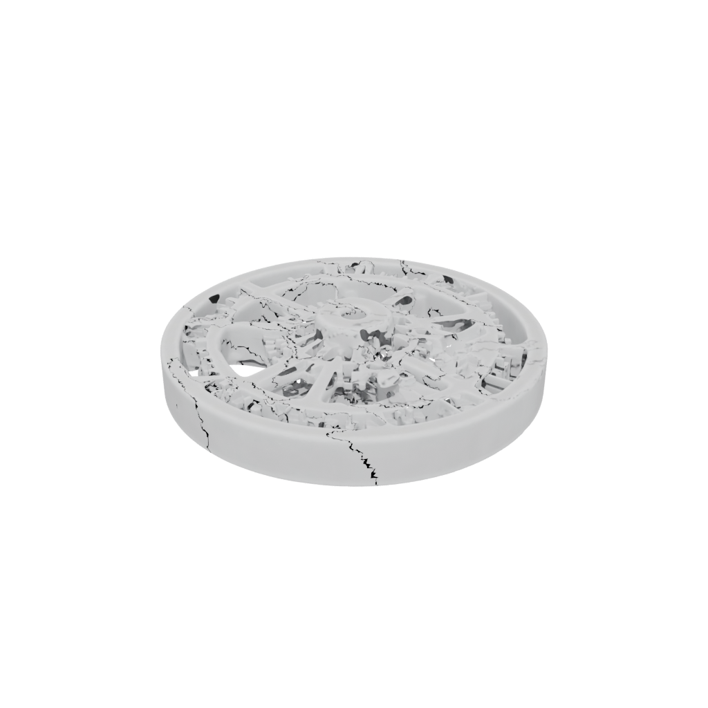 Marble Pocket Gear-Train Fidget