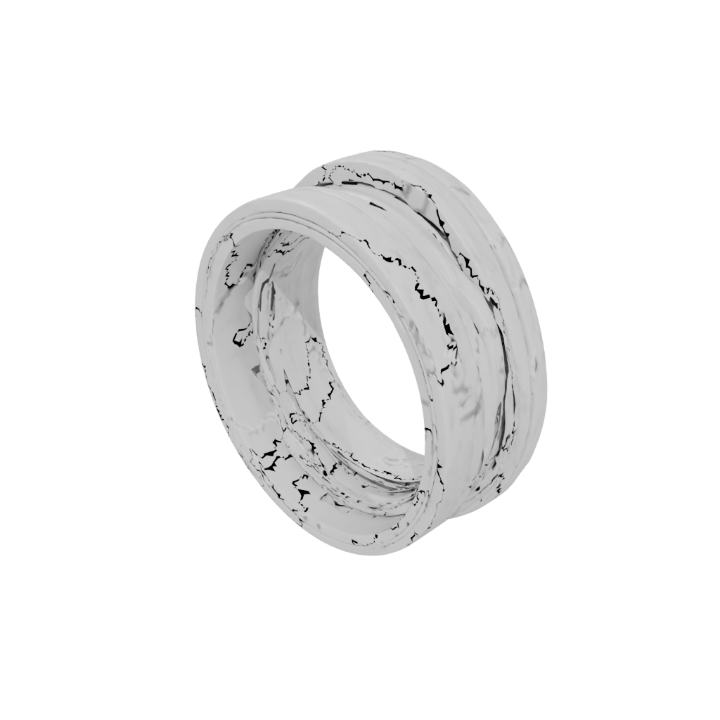 Marble Pocket Nested Rotating Rings