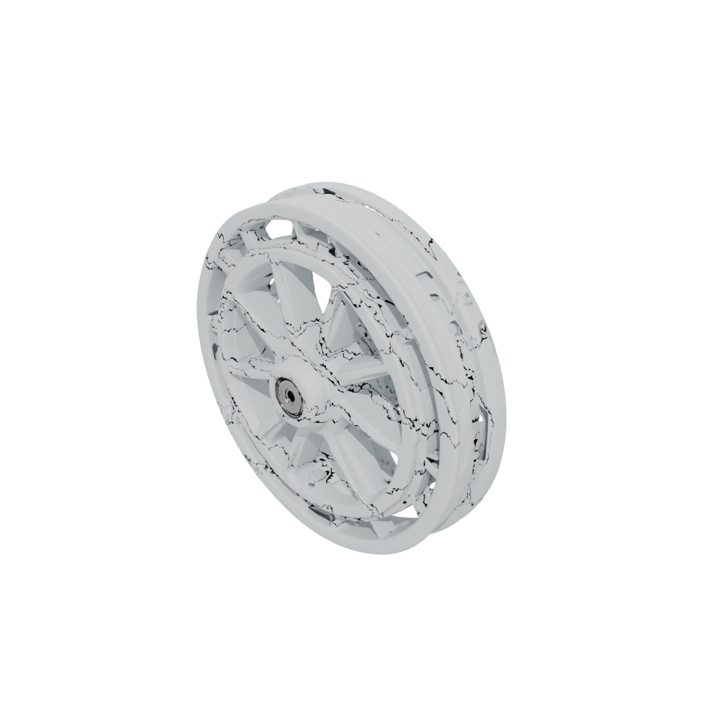 Marble Pocket Ratchet Click Wheel