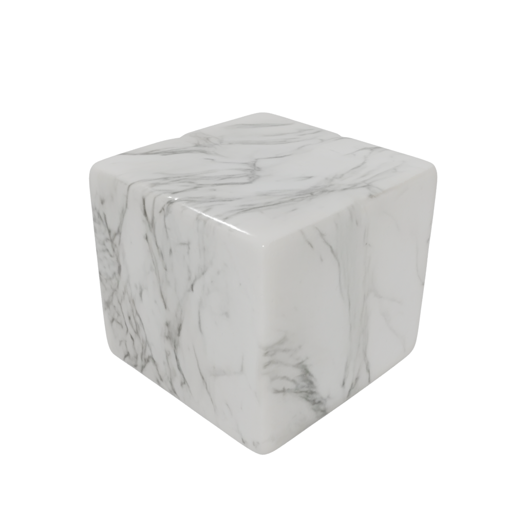 Marble Pocket Squeeze Stress Cube