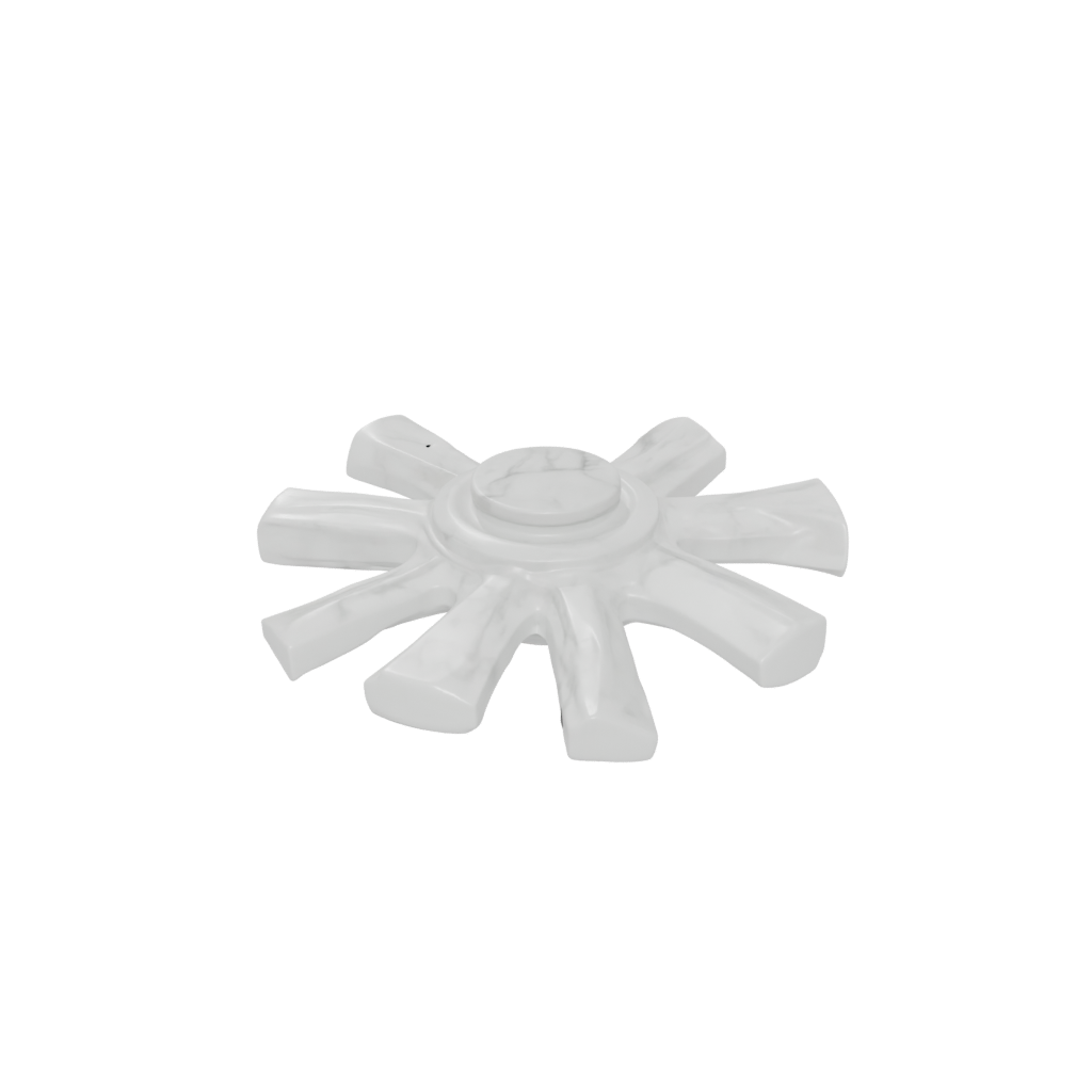 Marble Pocket Three-Prong Spinner