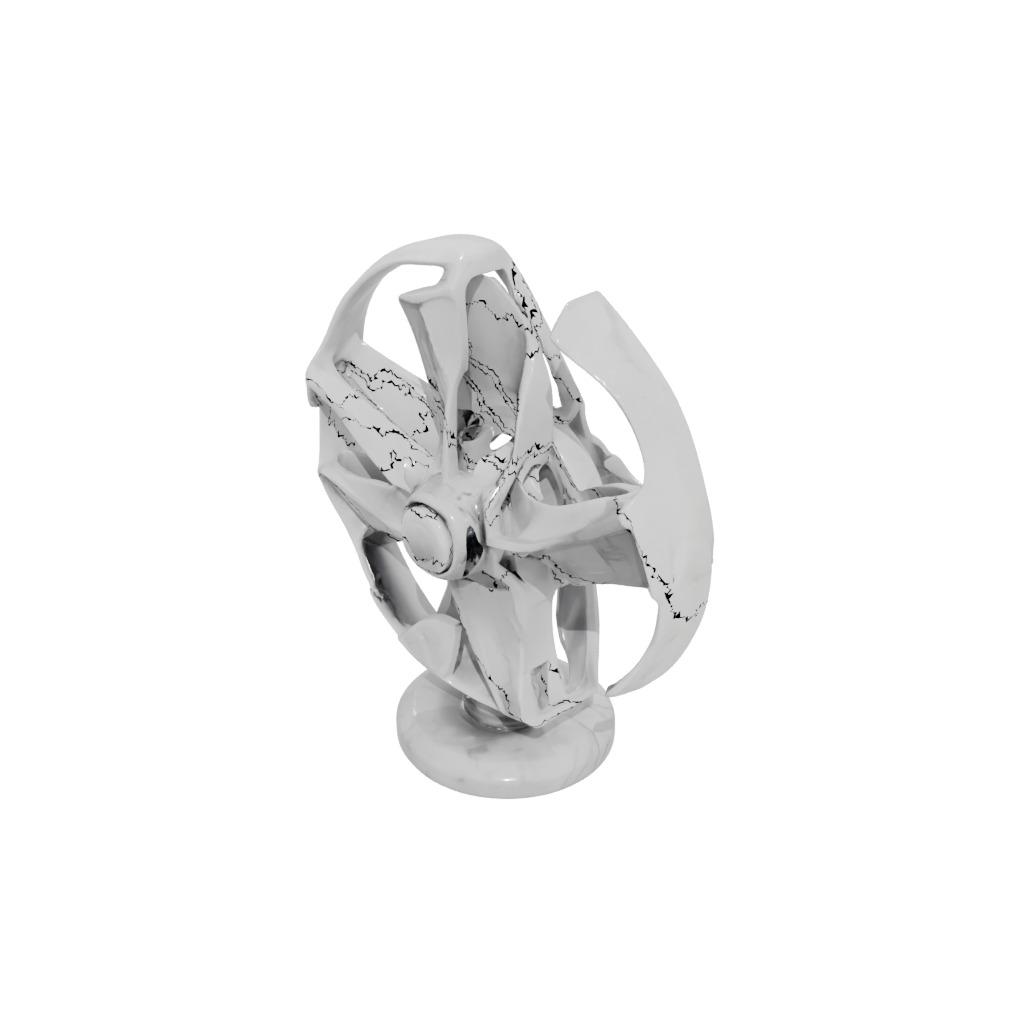 Marble Big Articulated Gyroscope Spinner