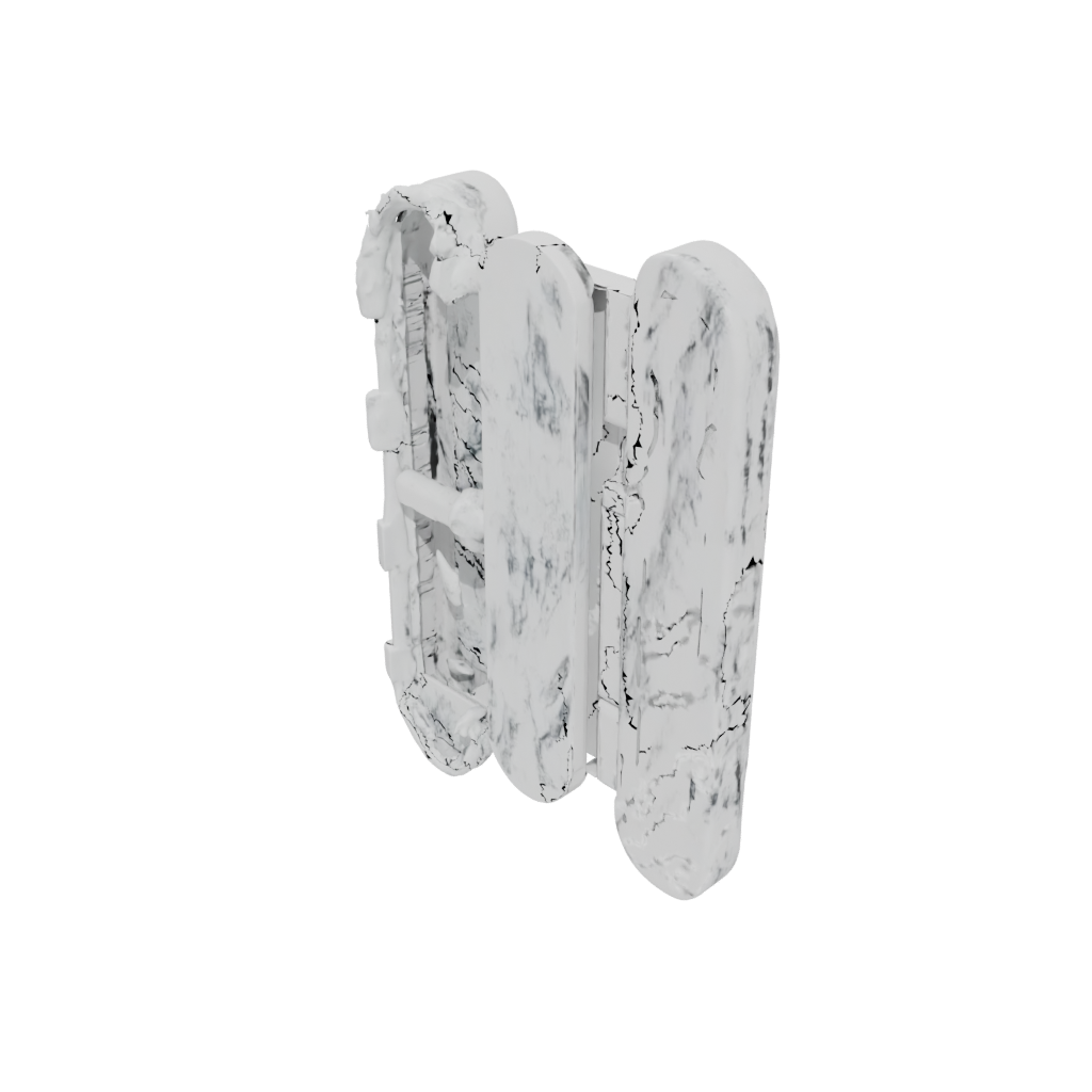 Marble Big Flip-Flop Hinge Strip