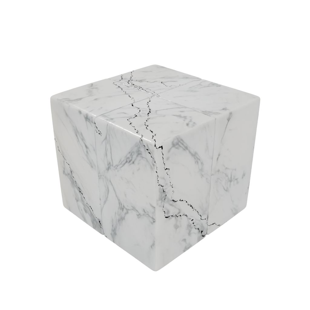 Marble Big Infinity Flip Cube