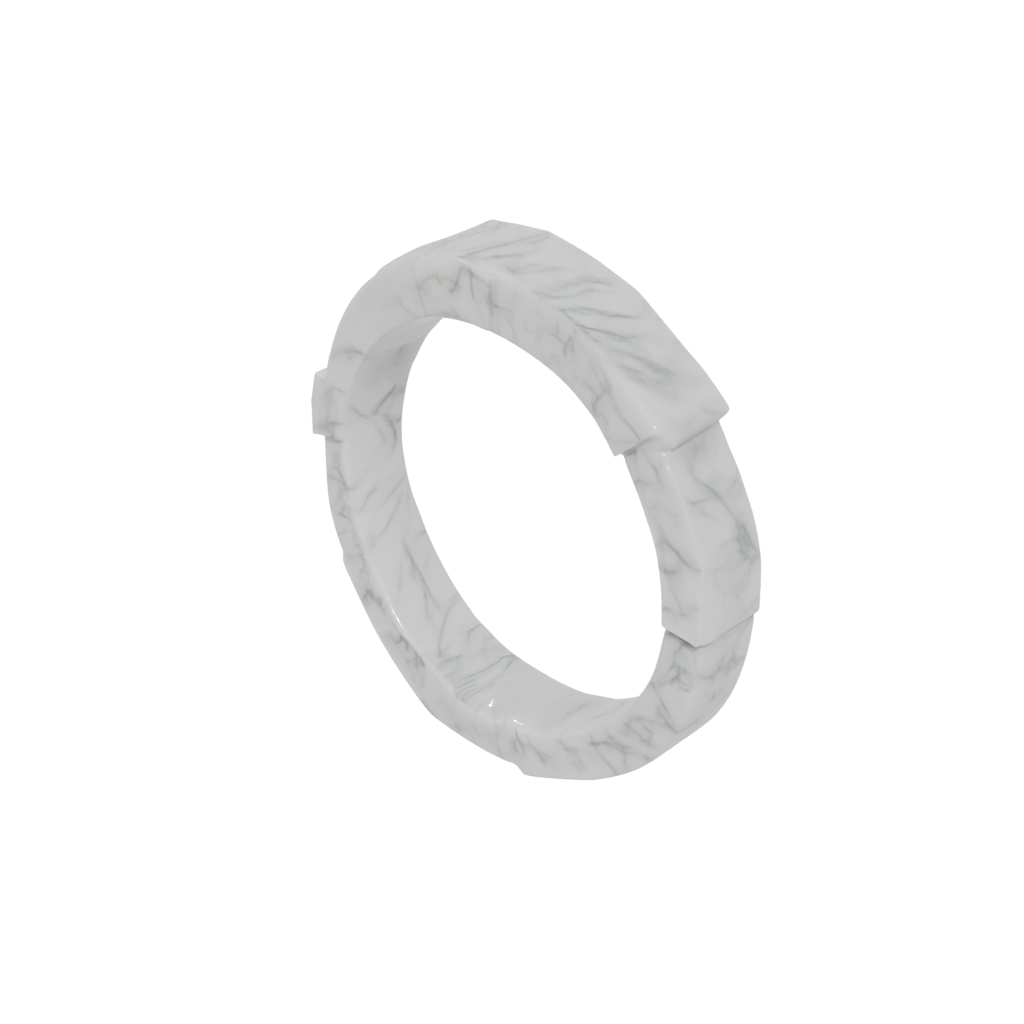 Marble Big Sensory Chain Ring