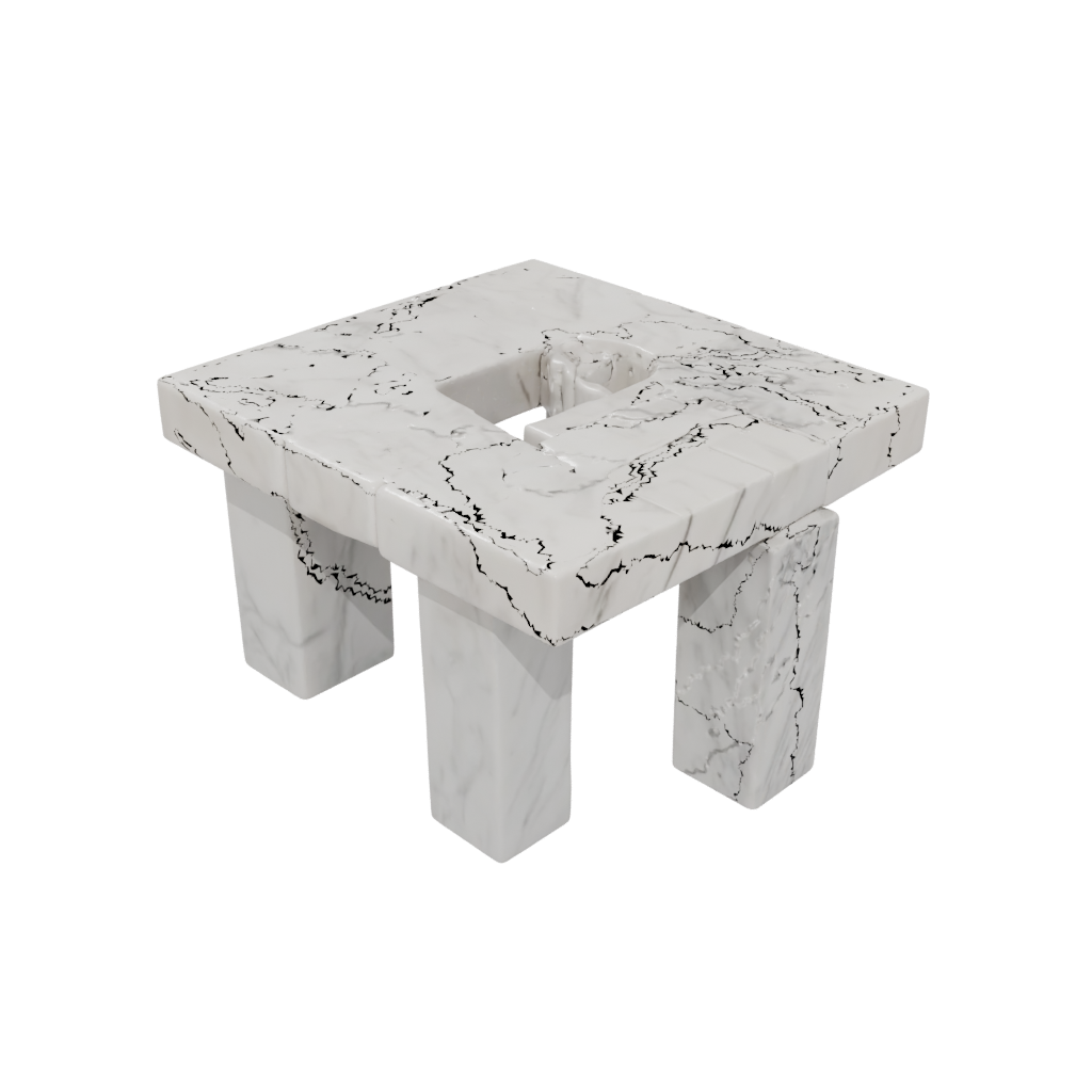 Marble Big Tri-Bar Flip Toy