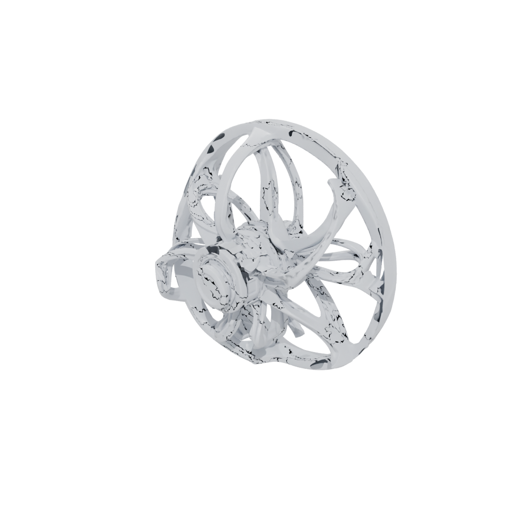Marble Soft Articulated Gyroscope Spinner