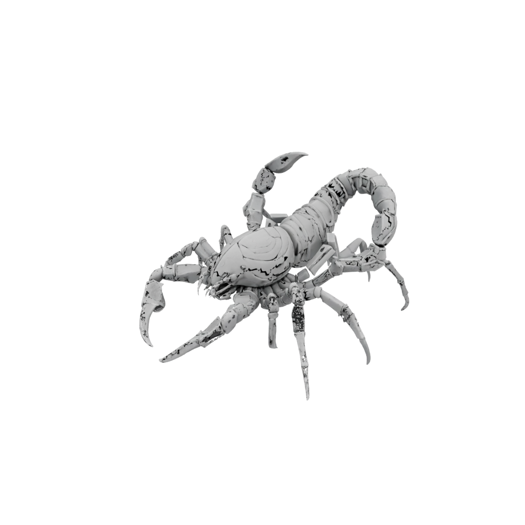 Marble Soft Articulated Scorpion