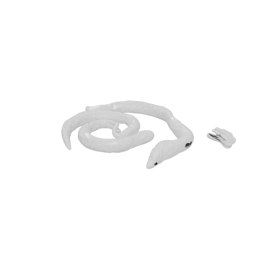 Marble Soft Articulated Snake Long