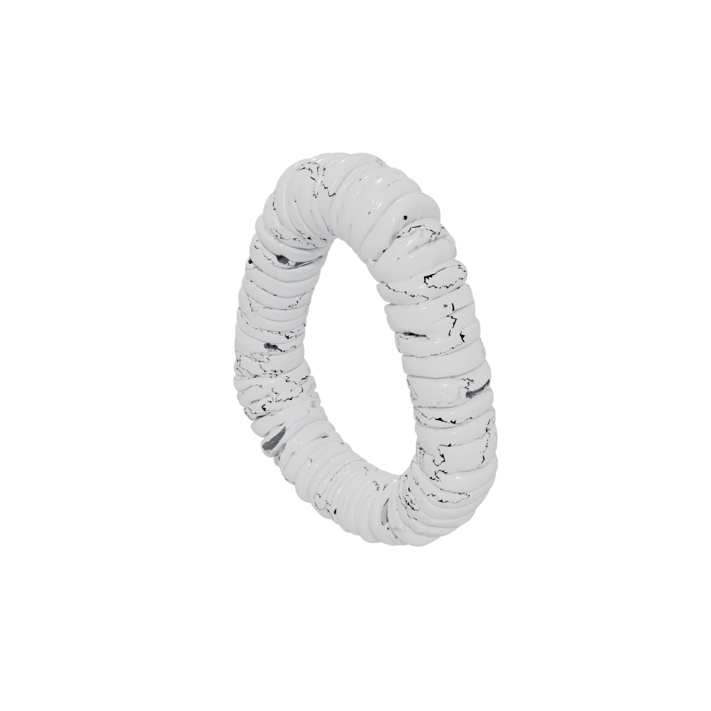 Marble Soft Articulated Worm