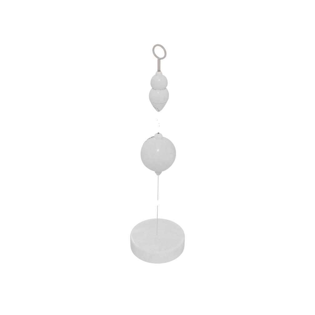 Marble Soft Click-Clack Pendulum Toy
