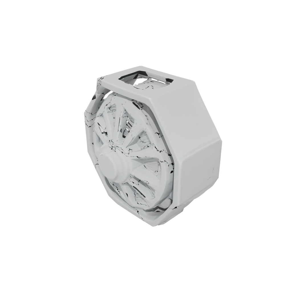 Marble Soft Rolling Hex Spinner