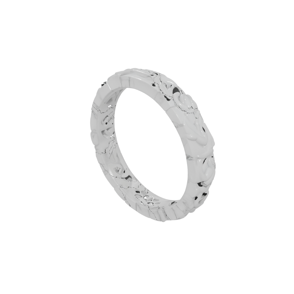 Marble Soft Sensory Chain Ring