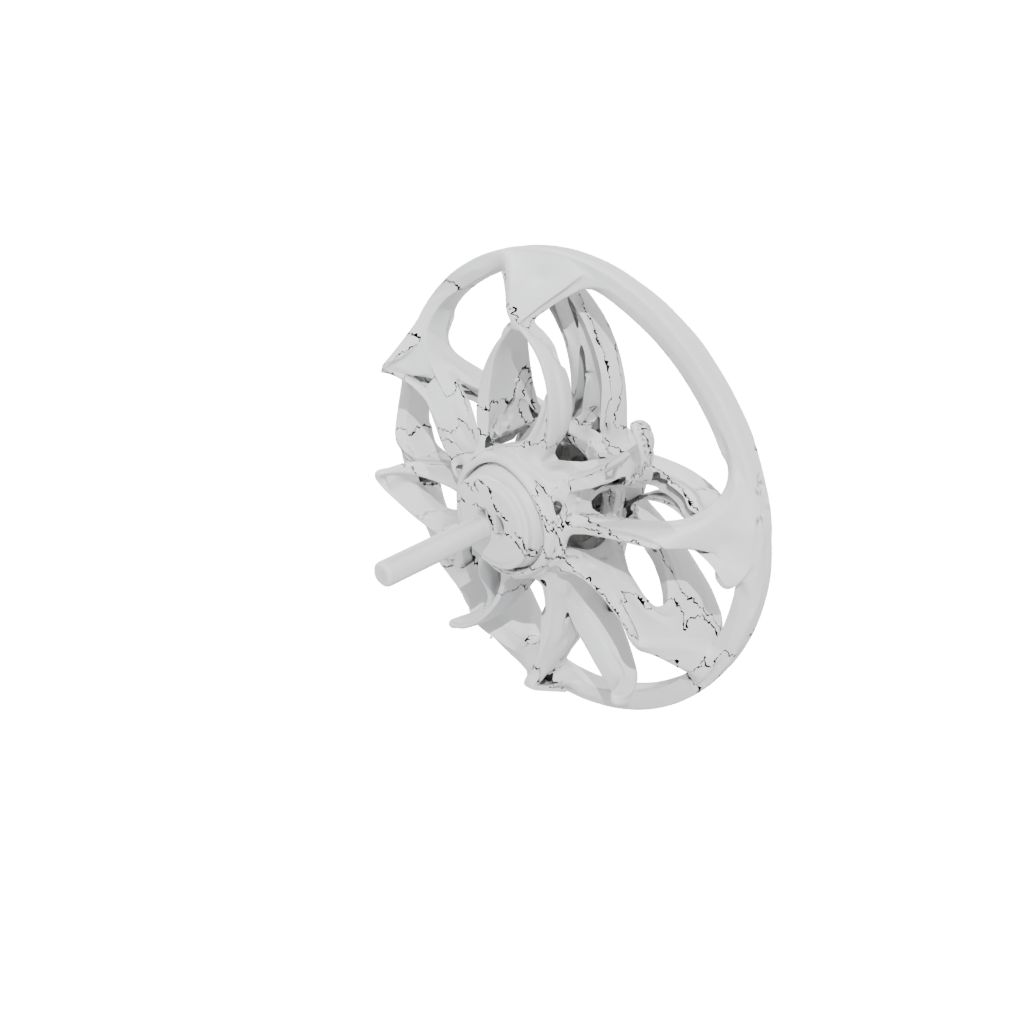 Marble Articulated Gyroscope Spinner