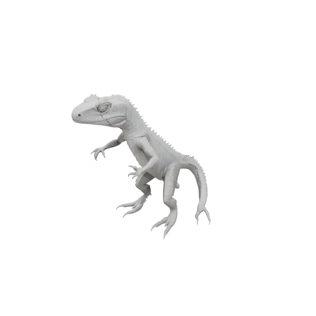 Marble Articulated Lizard