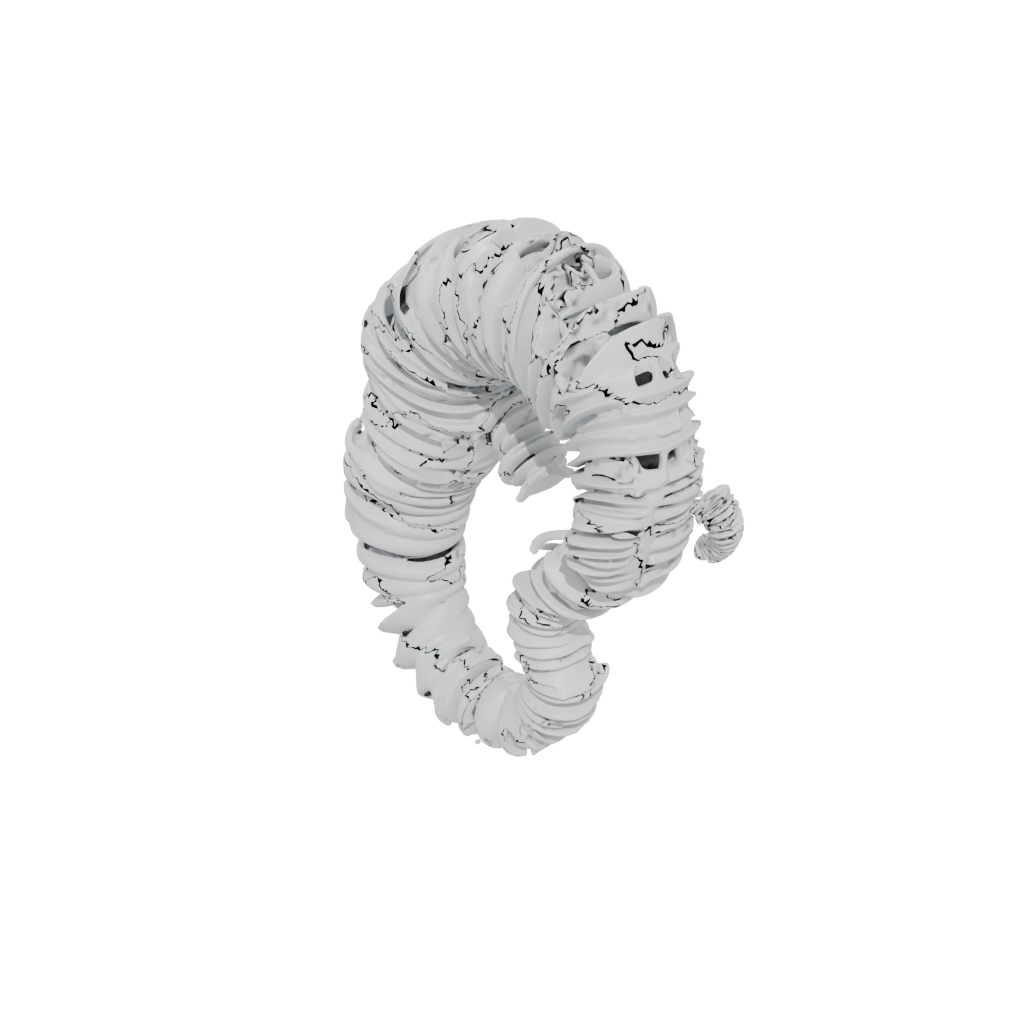 Marble Articulated Millipede