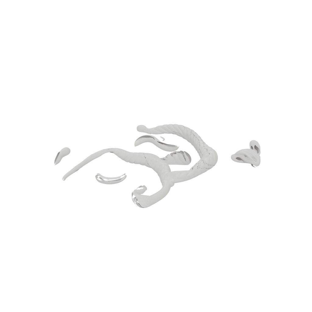 Marble Articulated Snake Long