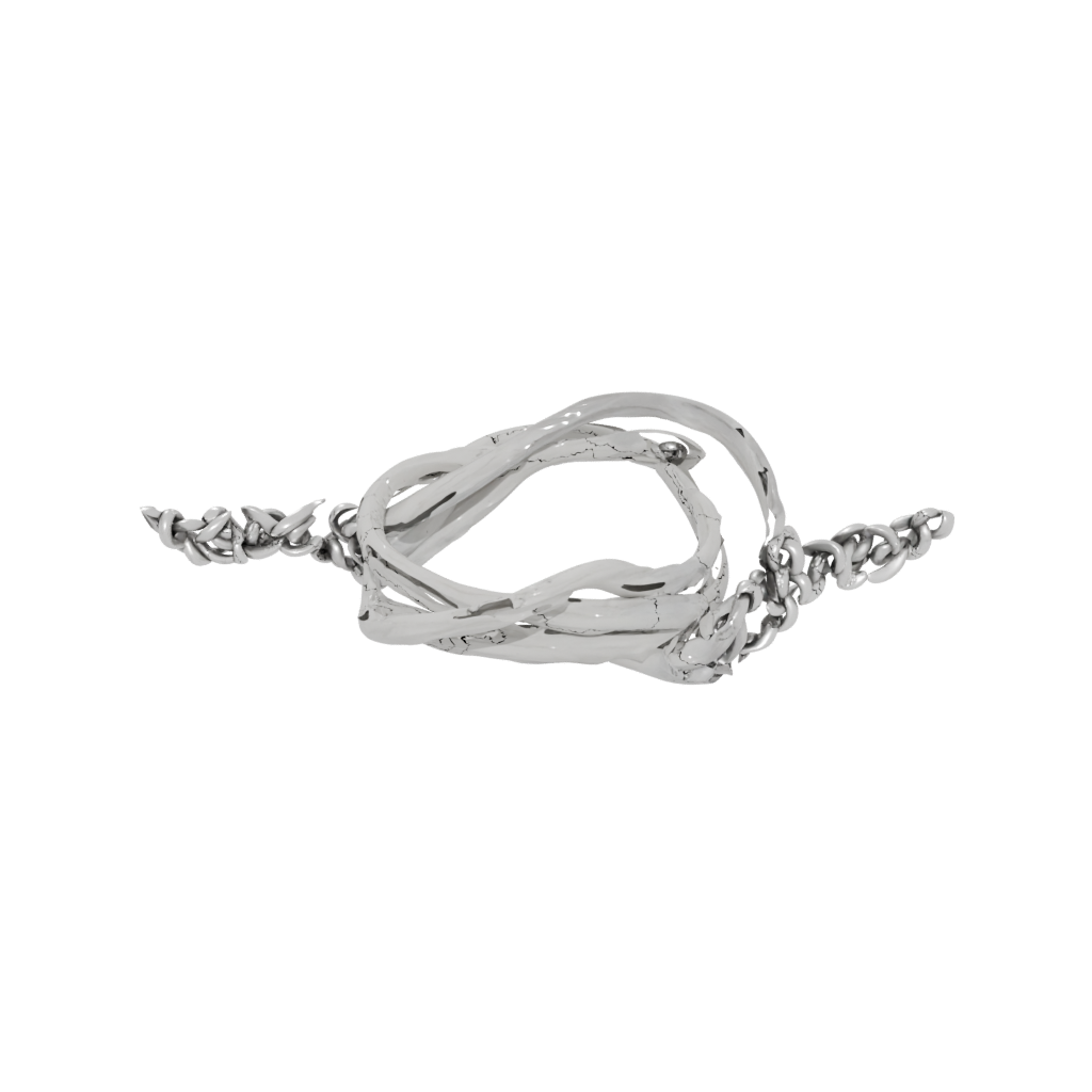 Marble Interlocking Ring Chain