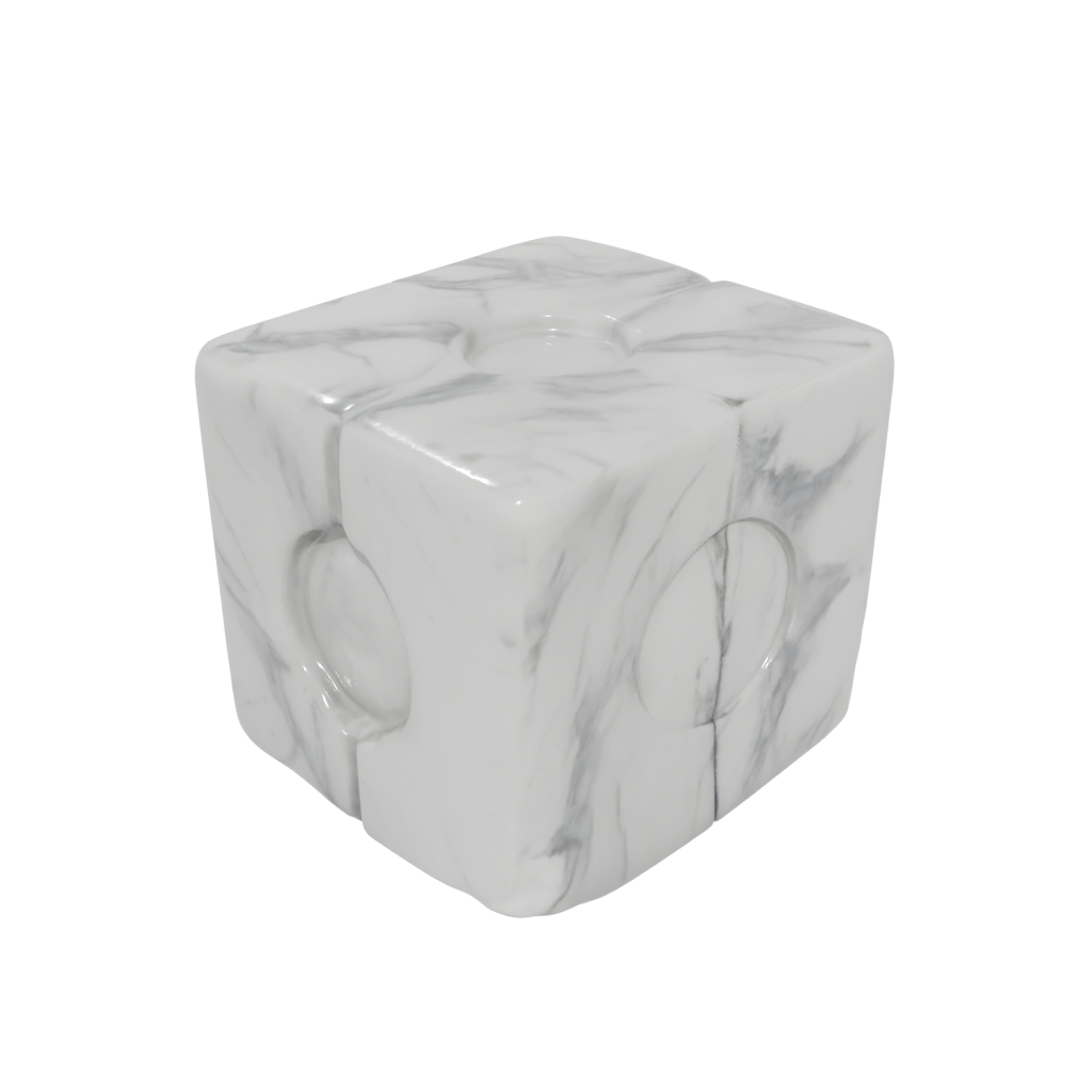 Marble Squeeze Stress Cube
