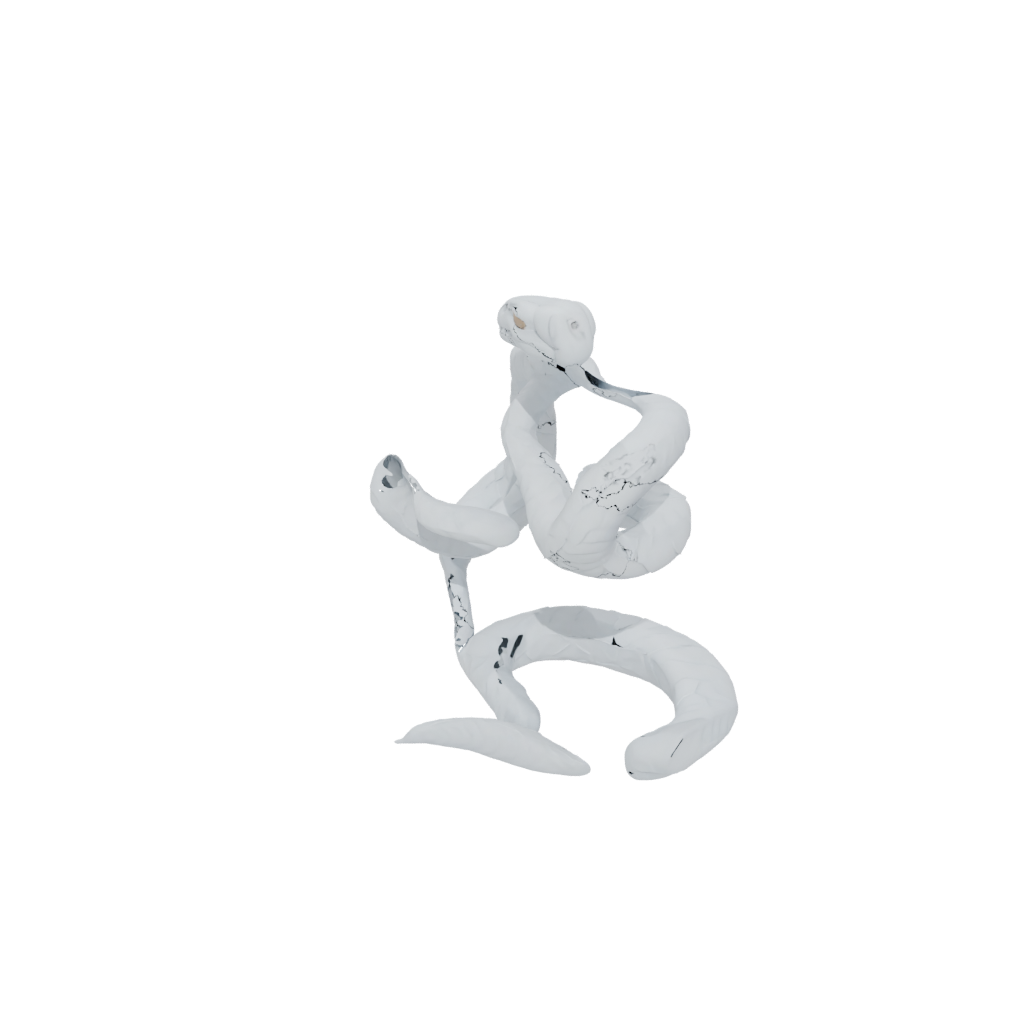 Marble Textured Articulated Snake Long