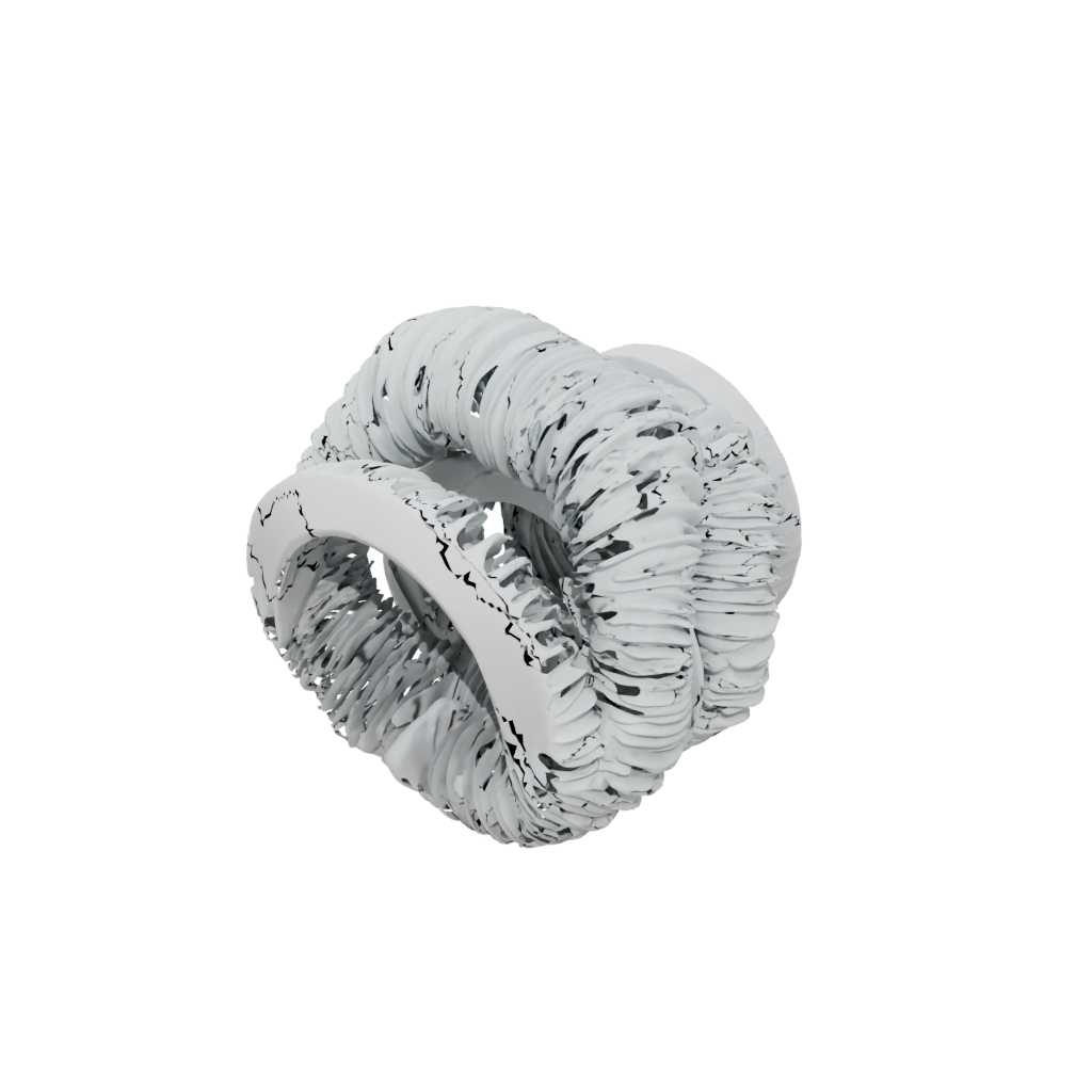 Marble Textured Compression Spring Toy