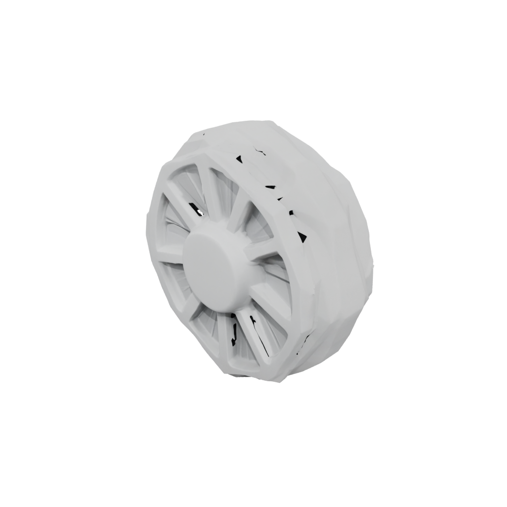 Marble Textured Rolling Hex Spinner