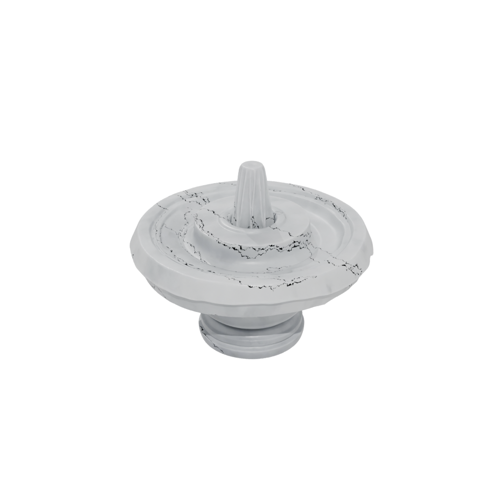 Marble Textured Spinning Top Set