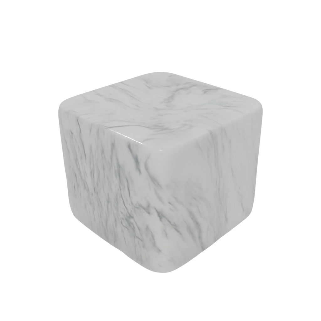 Marble Textured Squeeze Stress Cube