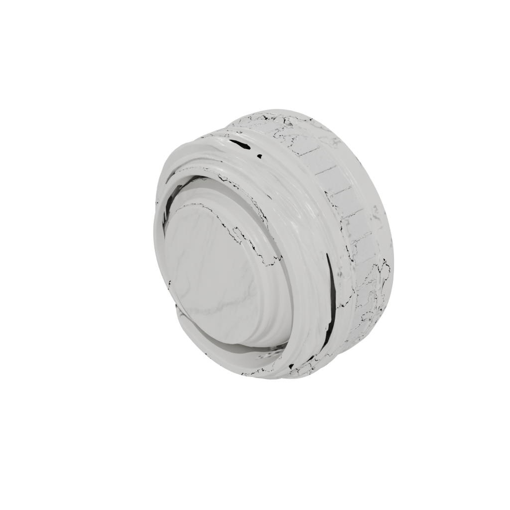 Marble Textured Twist-Lock Barrel