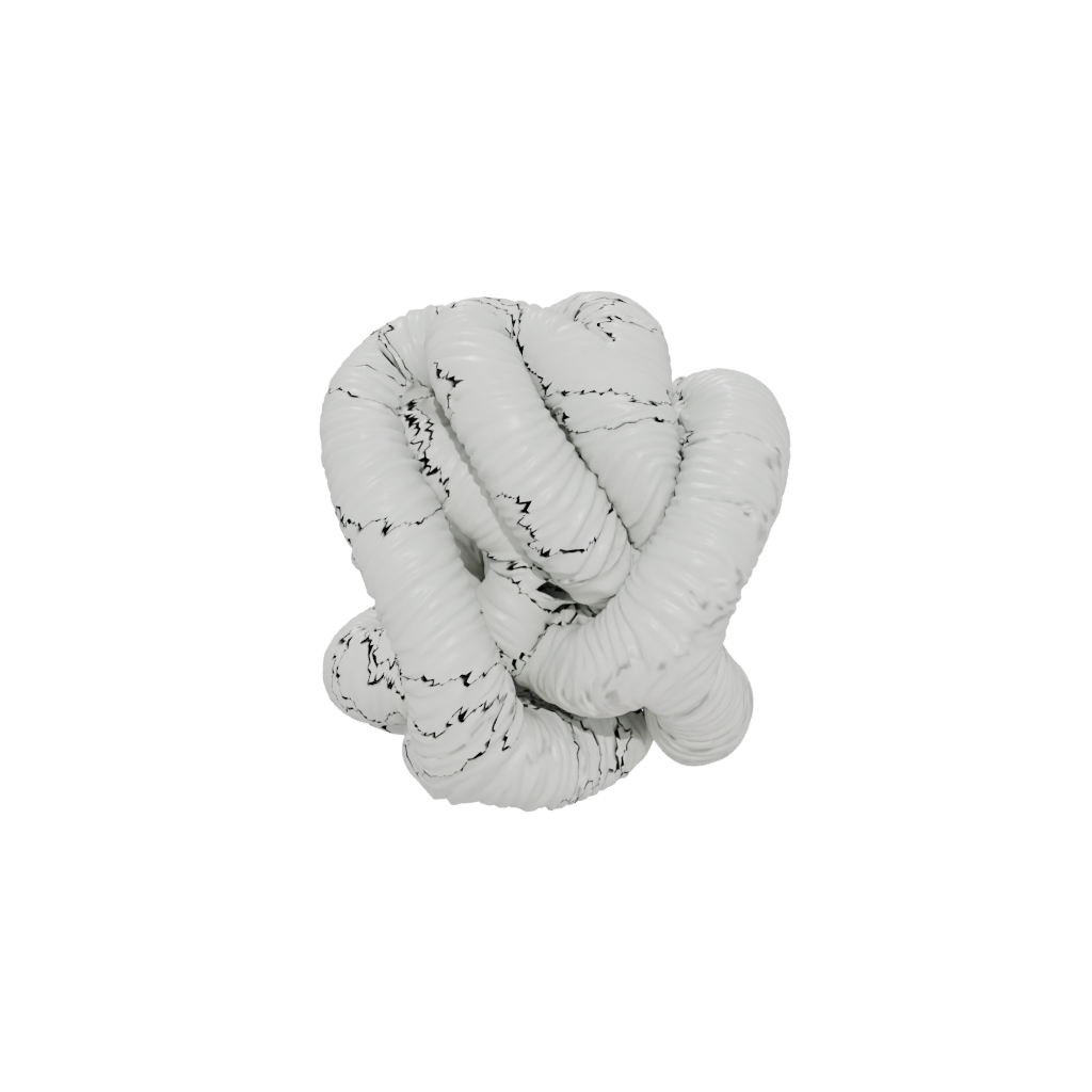 Marble Textured Twisty Helix Toy