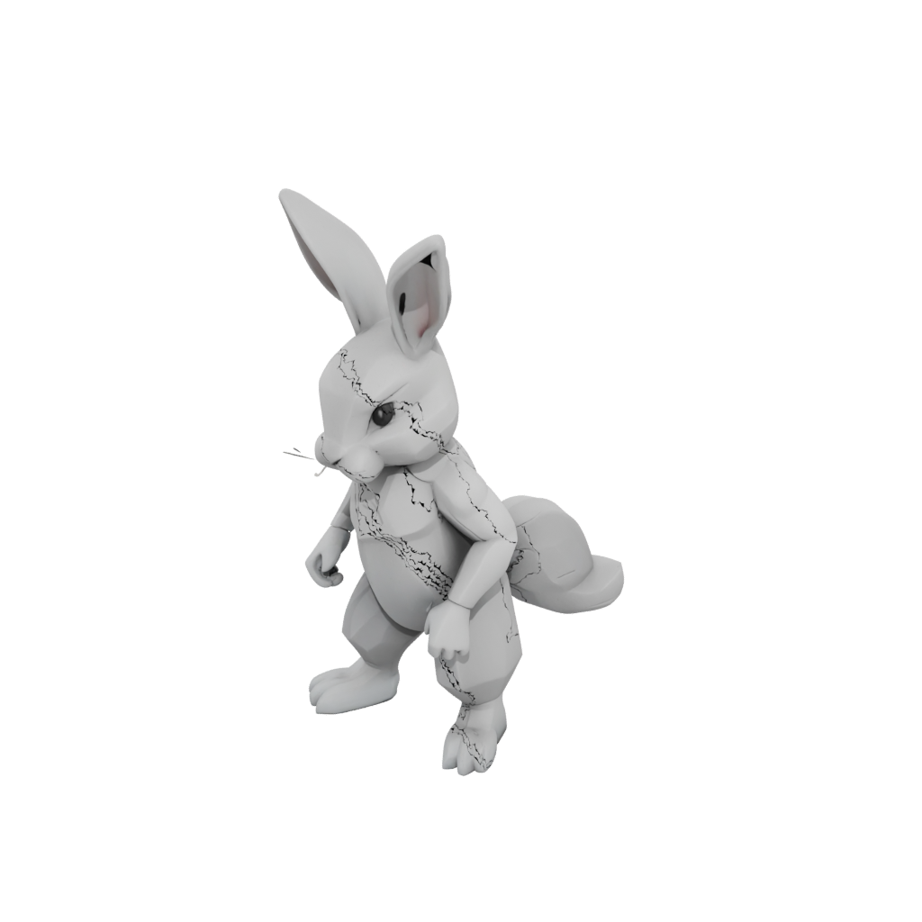 Mini Pocket Articulated Bunny