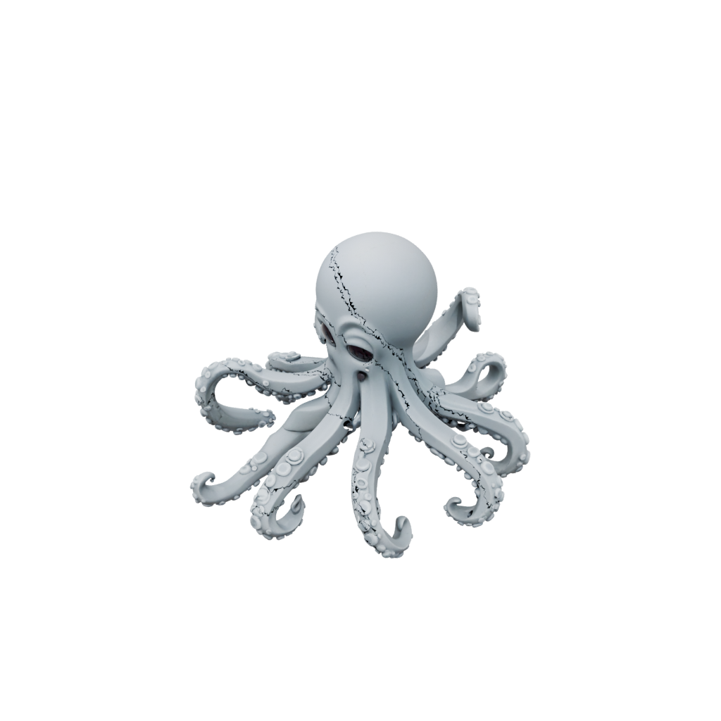 Mini Pocket Articulated Octopus Mini