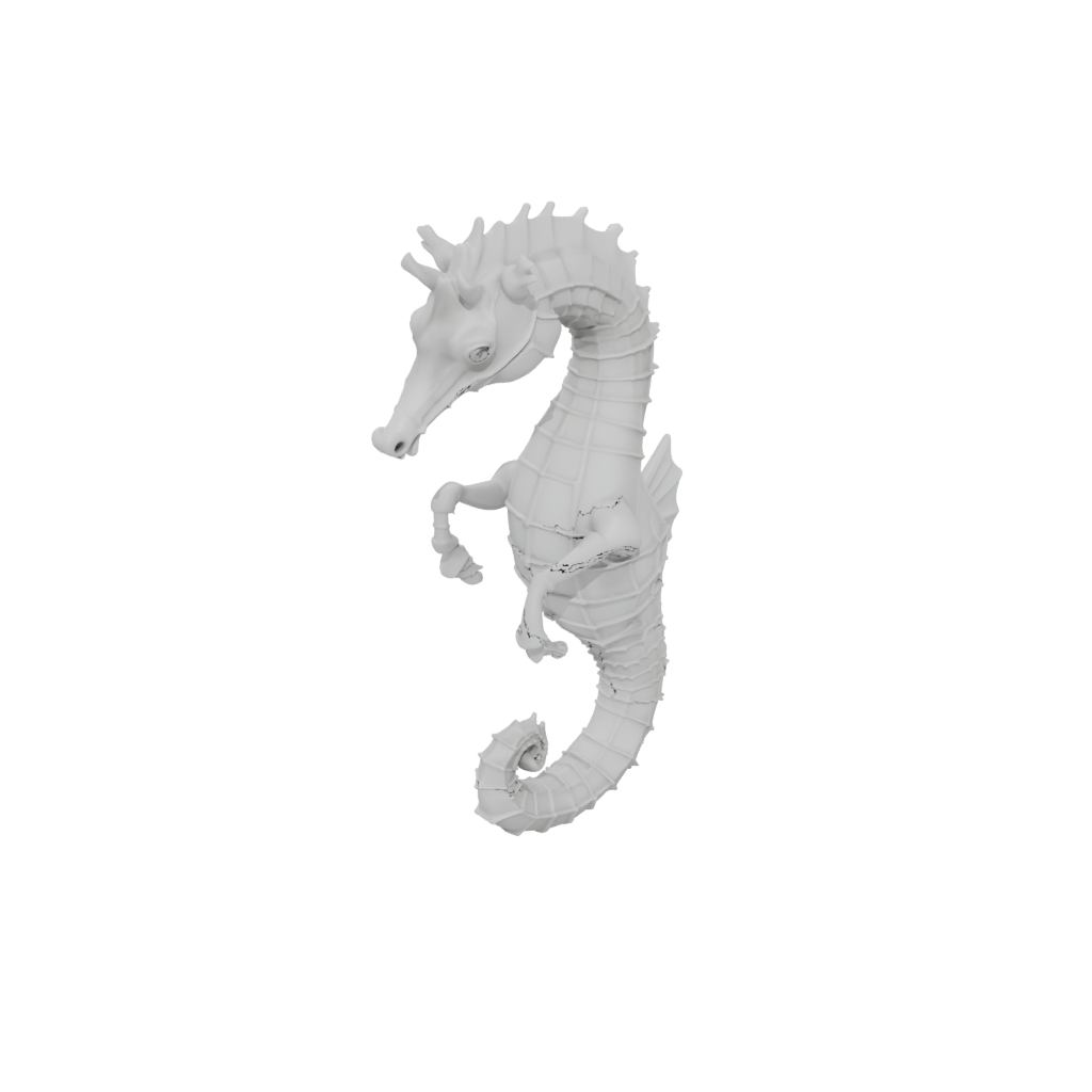 Mini Pocket Articulated Seahorse