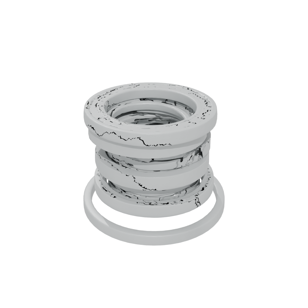 Mini Pocket Nested Rotating Rings