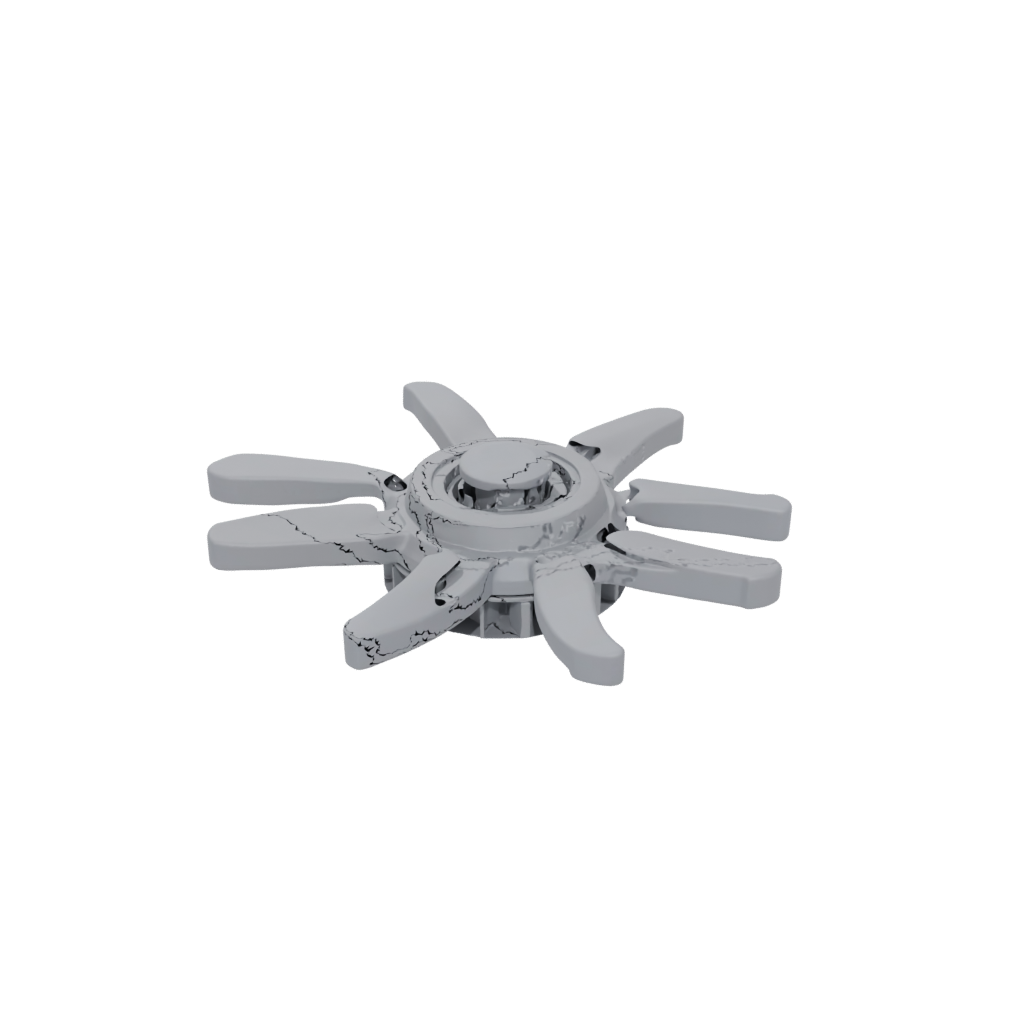 Mini Pocket Three-Prong Spinner