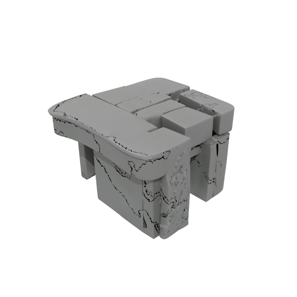 Mini Pocket Tri-Bar Flip Toy