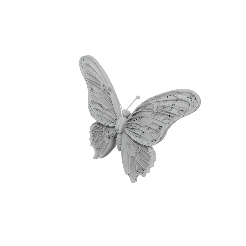 Mini Big Articulated Butterfly