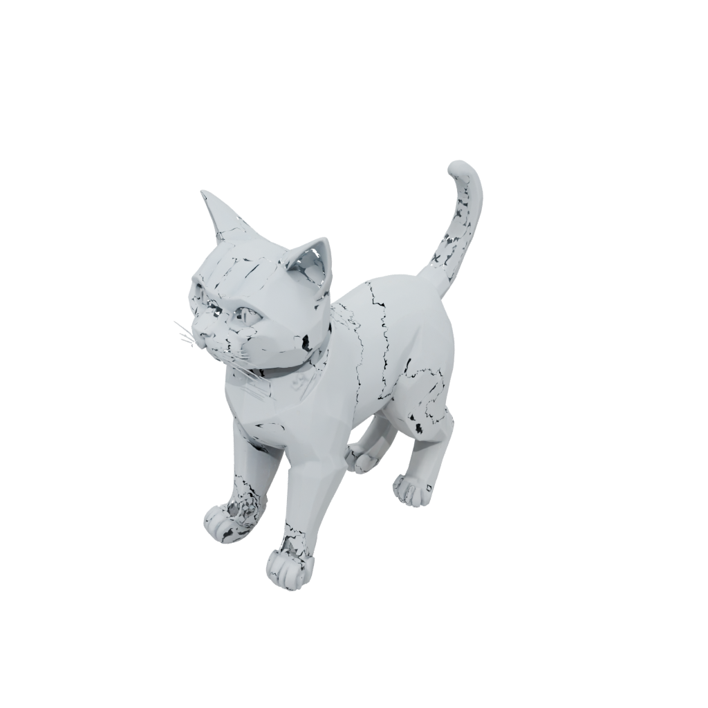 Mini Big Articulated Cat