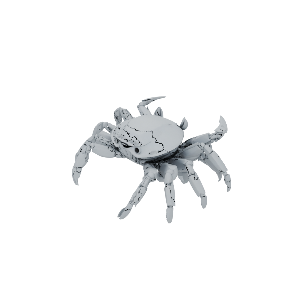 Mini Big Articulated Crab