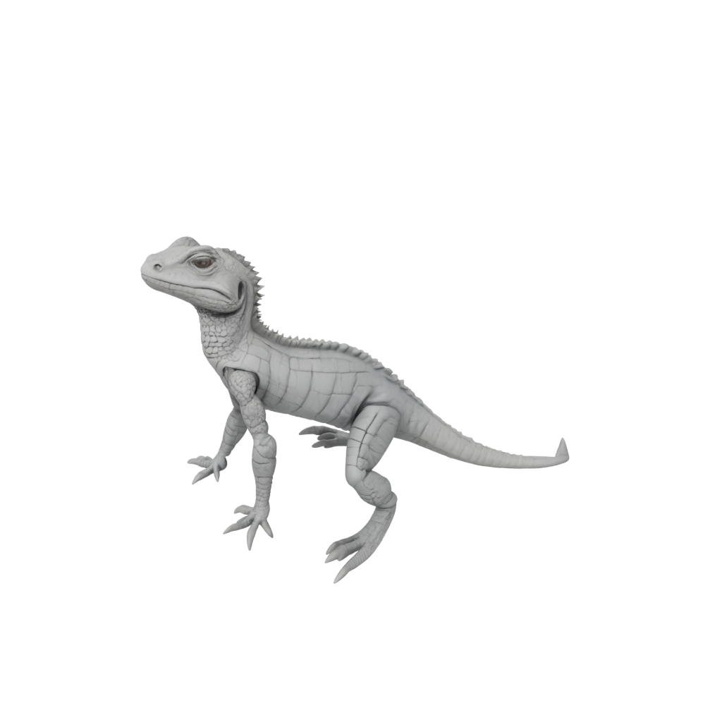 Mini Big Articulated Lizard