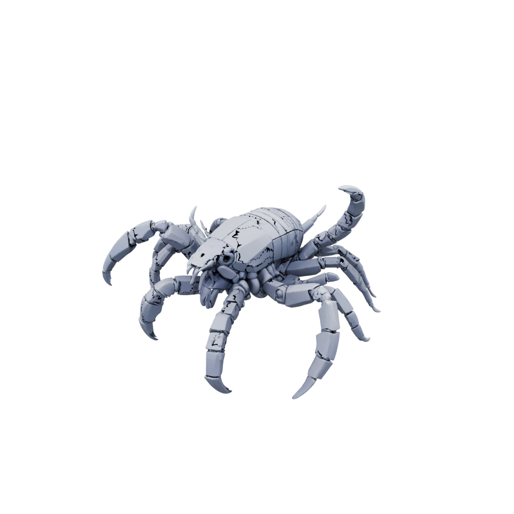 Mini Big Articulated Scorpion