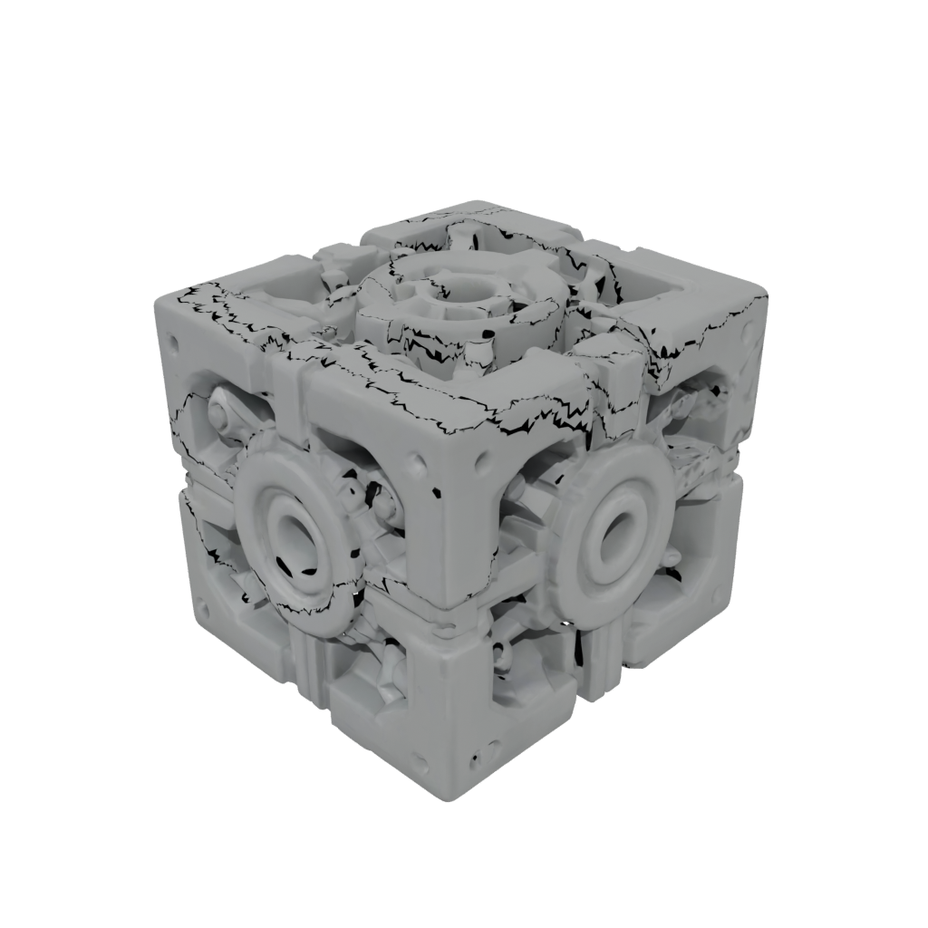 Mini Big Pocket Gear Cube